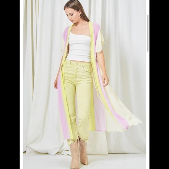 //LEMONADE KIMONO COVER-UP - Picture 3 of 16